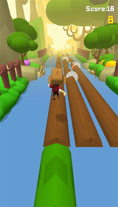 酷跑伐木工3D游戏安卓最新版图片1
