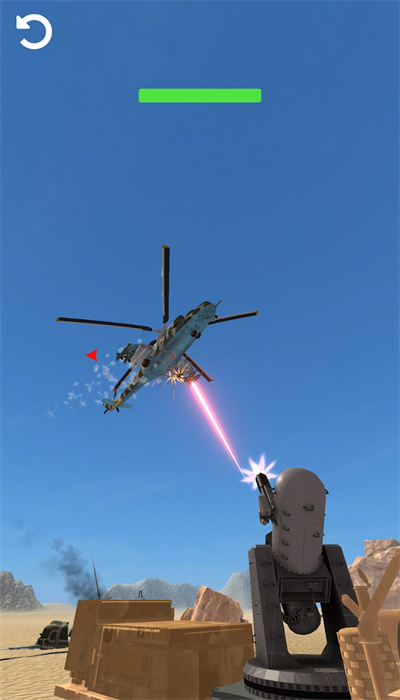 近战防空炮模拟器游戏