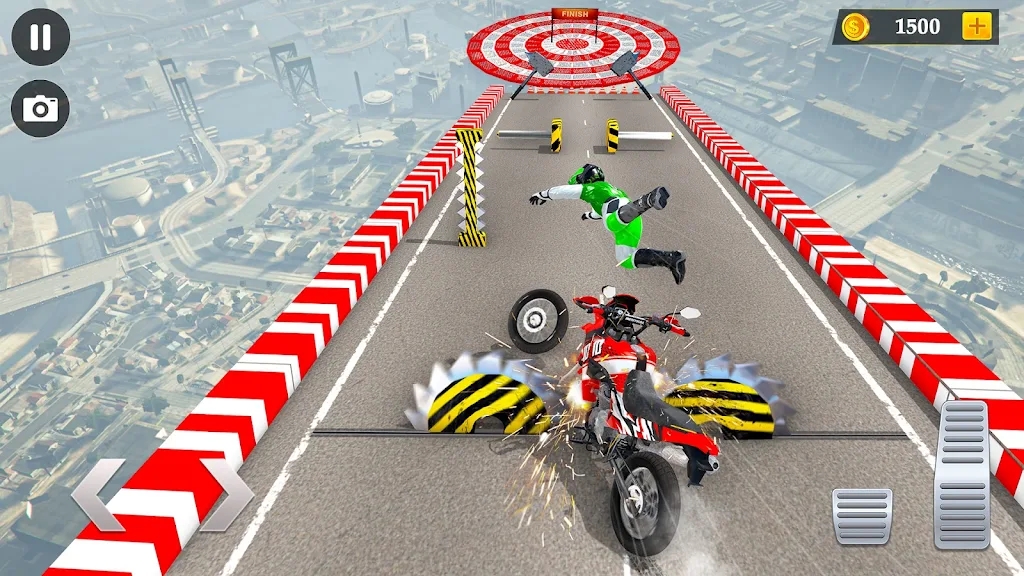 超级自行车特技碰撞游戏中文版下载图片1