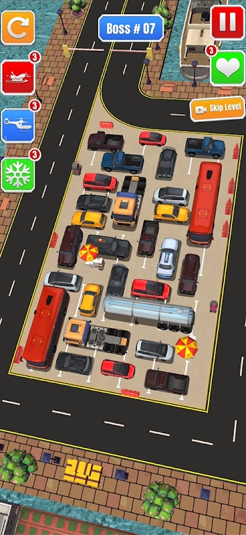 交通停车堵塞3D游戏