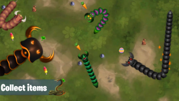 蛇岛蠕虫之战游戏最新中文版图片1