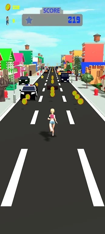 街头竞速跑者游戏