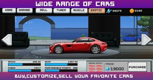 像素X赛车游戏汉化版图片1