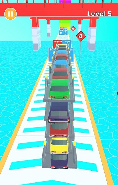 桥下叠车跑游戏