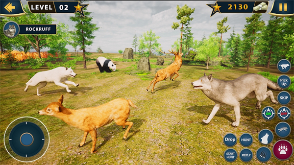 狼群模拟挑战游戏