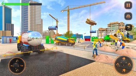 城市道路建设模拟游戏