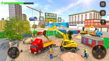 城市道路建设模拟游戏